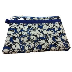 Carolina Herrara Elephant Cosmetic Bag Neiman Marcus Target 9 X 6.5